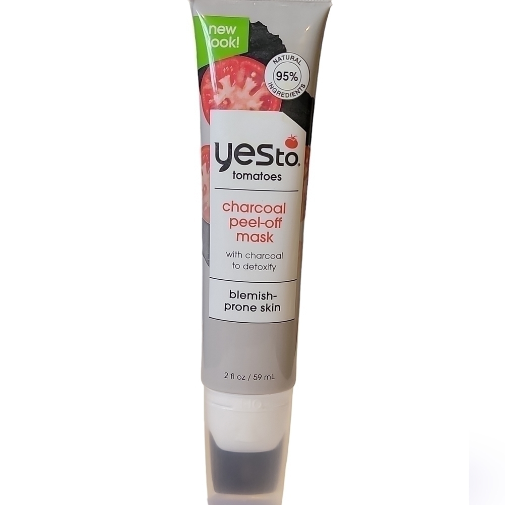 YES TO TOMATOES CHARCOAL PEEL-OFF MASK NEW!